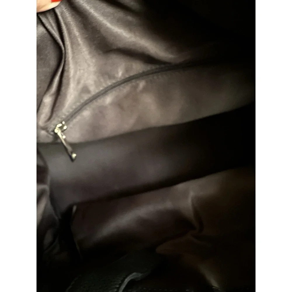 Kreya Archer Convertible Bag Black Pebbled Leather Duffel Backpack 3-in-1 Travel